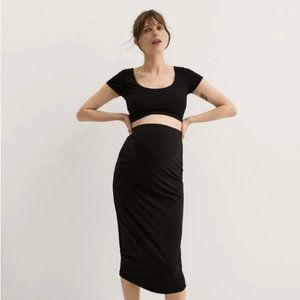 Hatch "The Body" Maternity Midi Skirt